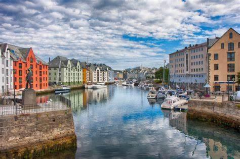 Sunny Apartment In Alesund City Zewnętrze zdjęcie